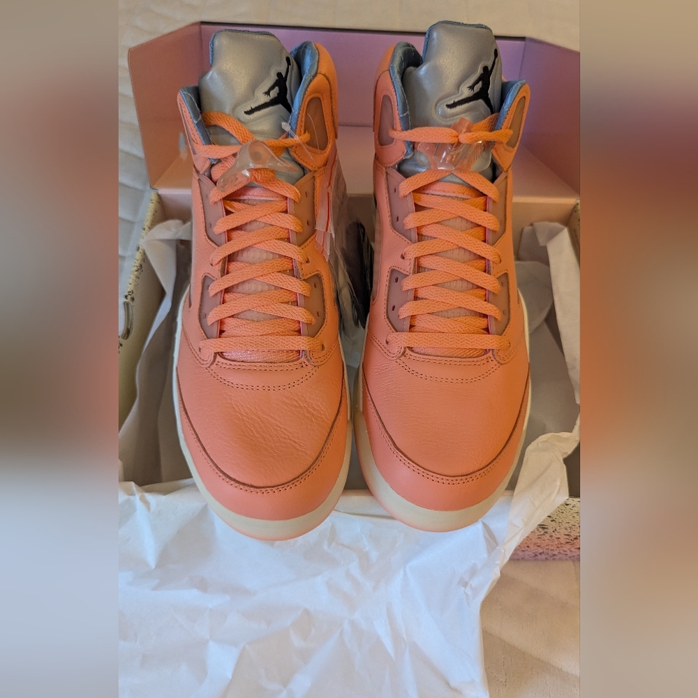 DV4982-641 Nike Air Jordan 5 Retro DJ Khaled We The Best Crimson Bliss (Men's) - Picture 15 of 16